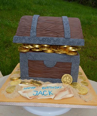 pirate treasure - Cake by 3dfuncakes