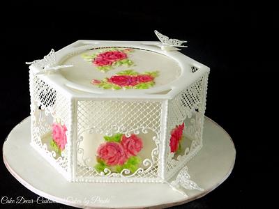 Royal icing love - Cake by Prachi Dhabaldeb