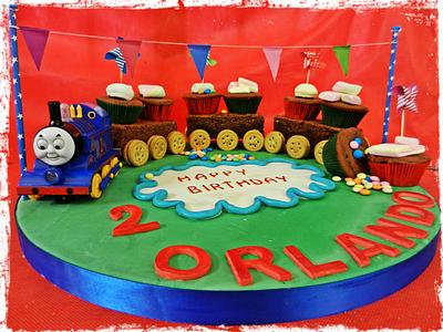 thomas and friends - Cake by Yummy Cake Shop