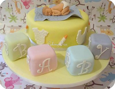 Universal baby shower cake - Cake by Amanda Brunott