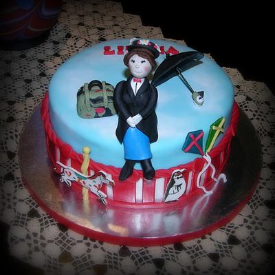 Mary Poppins Cake - Cake by Craving Cake