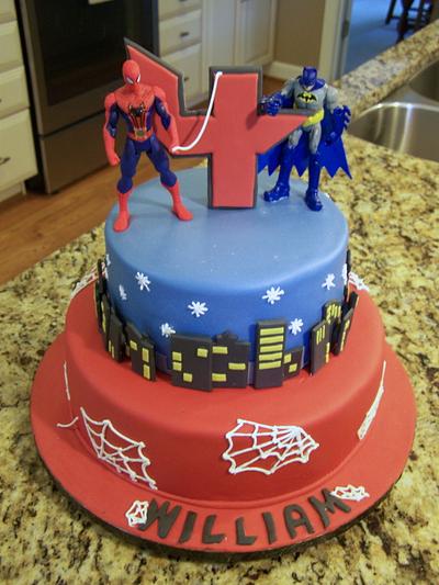 Super Heros - Cake by Theresa