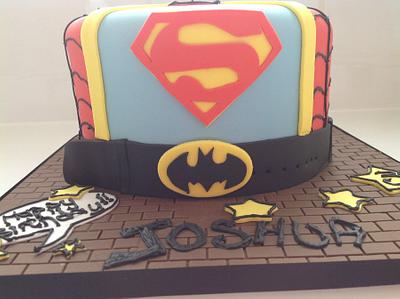 Super hero cake - Cake by Kimberly Fletcher