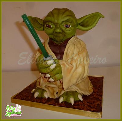 Yoda cake - Cake by Bety'Sugarland by Elisabete Caseiro 