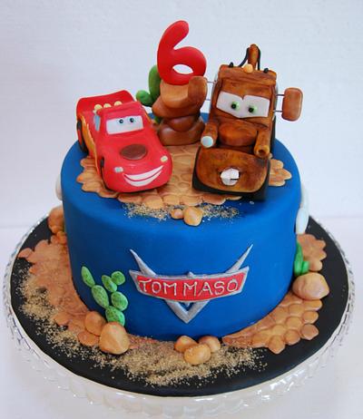 Cars cake - Cake by dolcementebeky