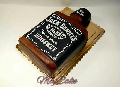 Jack Daniel's Birthday Cake - Cake by Agnieszka