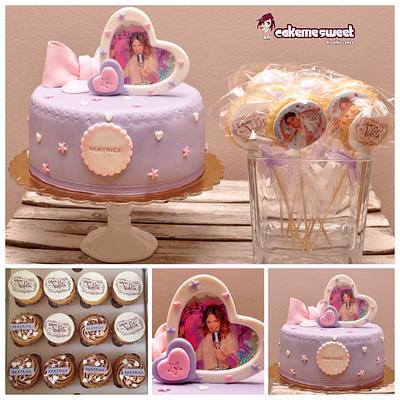 Violetta party set - Cake by Naike Lanza