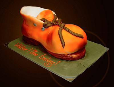 Old shoe cake - Cake by The House of Cakes Dubai