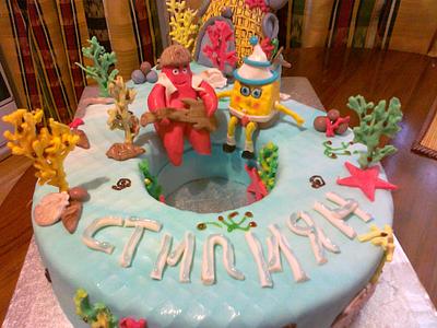 spongebob cake - Cake by Love Cakes - Жана Манолова