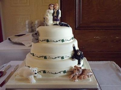 Zoo wedding cake - Cake by Cake-sprite