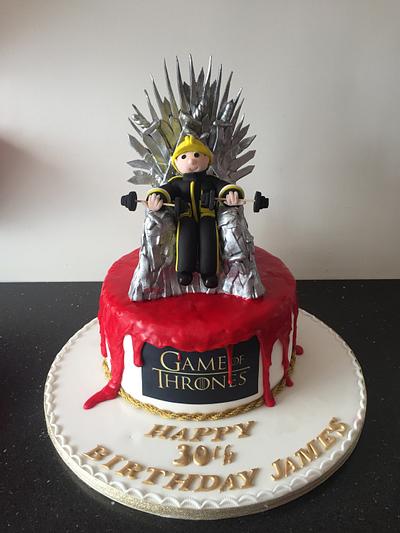 Game thrones / fireman cake - Cake by Donnajanecakes 