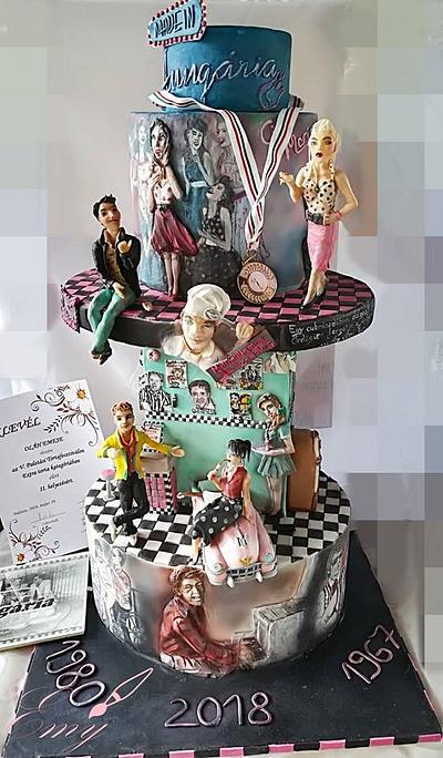 Made in Hungária Cake  - Cake by EmyCakeDesign