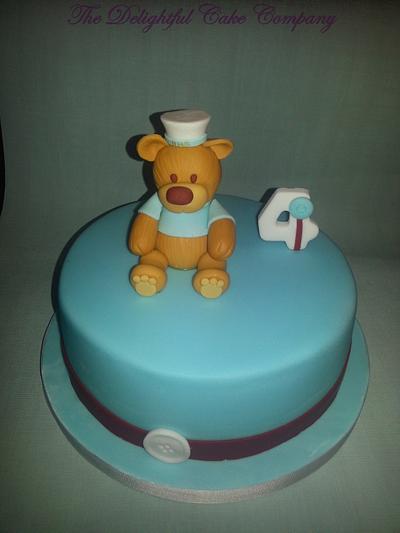 Sailor Teddy - Cake by lesley hawkins