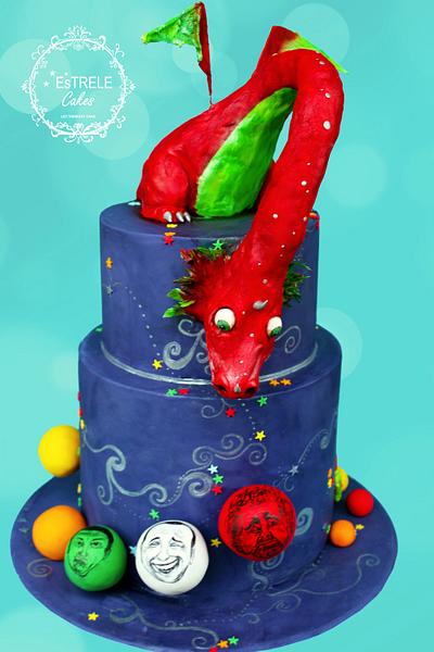 Carnival cake - Cake by Estrele Cakes 