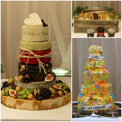 Cheese Wedding cake - Cake by TiersandTiaras