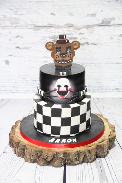 5 nights at freddy's Cake  - Cake by Cake Addict