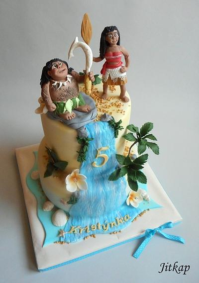 Moana cake - Cake by Jitkap