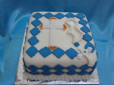 Communion Cake - Cake by JudeCreations