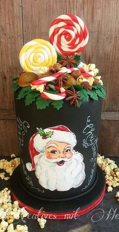 A Happy Christmas Cake - Cake by Heike Darmstädter