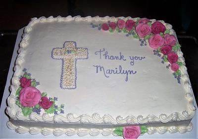 Thank You Cake - Cake by BettyA