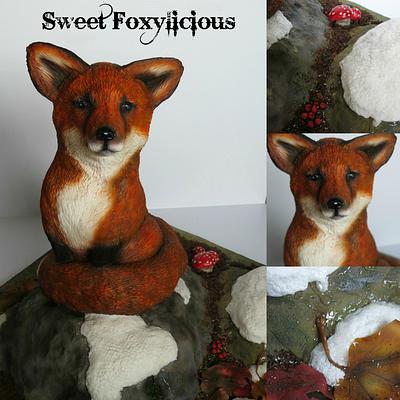 Luna the Fox!  - Cake by Sweet Foxylicious