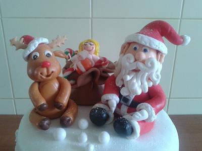 Christmas Birthday Cake - Cake by Vera Santos