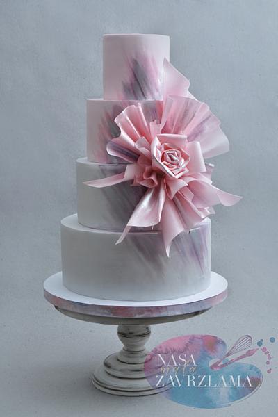 Modern Wedding Cake - Cake by Nasa Mala Zavrzlama