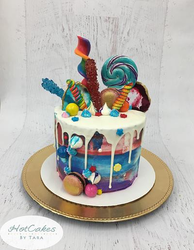 Candy Drip  - Cake by HotCakes by Tara