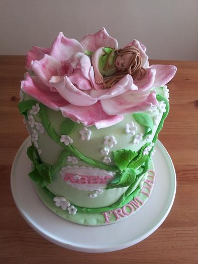 Sleeping fairy cake  - Cake by Bistra Dean 