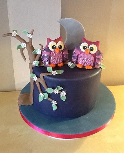 Owl be your friend! - Cake by lisa-marie green