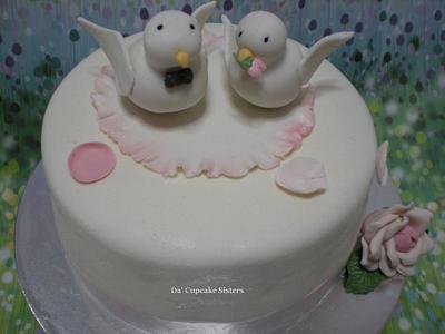 The Love Birds - Cake by dacupcakesisters