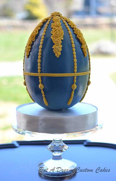 Faberge Egg - Cake by Elisabeth Palatiello