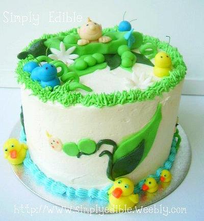 Pea in a Pod - Cake by Shelly-Anne