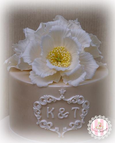 Fantasy Peony Anniversary  - Cake by Sweet Surprizes 