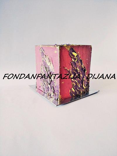 Cube - Cake by Fondantfantasy