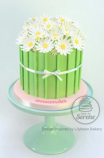 Dasies Bouquet Cake - Cake by Cakes By Serene