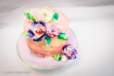 Fantasy Rose Cake - Cake by JackiesHomeBakes