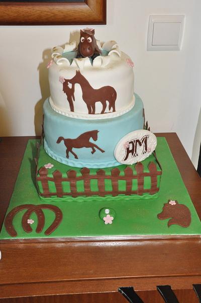 Horse cake - Cake by The Bistro Cake Designer