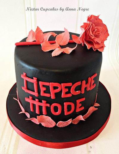 Depeche Mode cake - Cake by nectarcupcakes