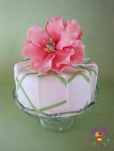 Peony cake - Cake by Sheila Laura Gallo
