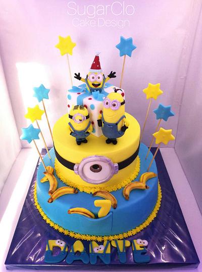 Minions Cake - Cake by SugarClo
