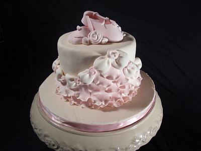 Baby Ballet Cake - Cake by JensDesigns