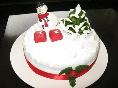 Snowman's cake - Cake by Sugar&Spice by NA