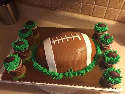 Football cake - Cake by Cerobs