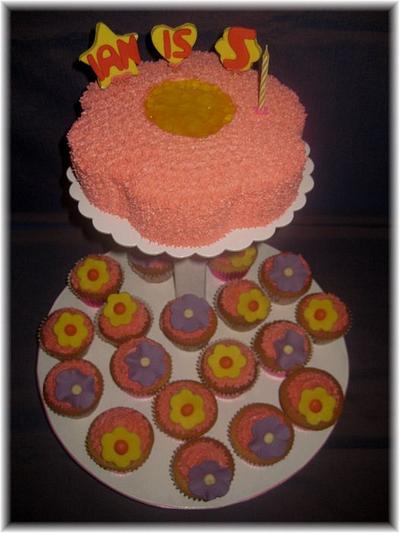 Flower Cake Set - Cake by Nessa Avetria - Panaglima