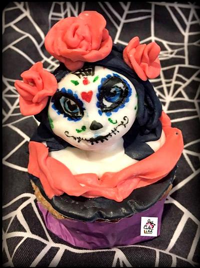 All Souls Day Fondant Cupcake Topper - Cake by G Sugar Art