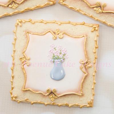 Antique Picture Frame Cookies - Cake by Bobbie