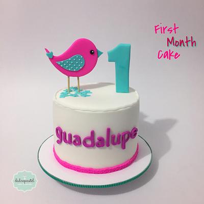 Torta Pajarito - Little Bird cake - Cake by Dulcepastel.com