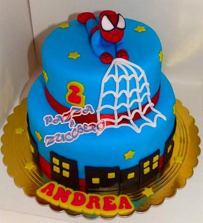 Baby Spiderman - Cake by Elisa Di Franco
