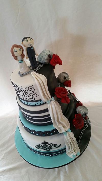 Wedding - Cake by Sugarlane Cakes